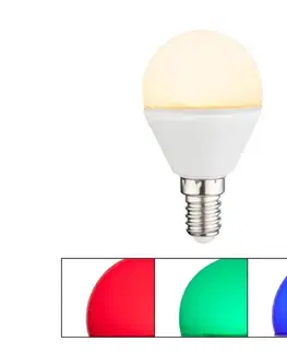 LED osvetlenie LED RGBW Stmievateľná žiarovka ILLU E14/4,9W/230V 2700K + DO - Globo 106750K 106750K