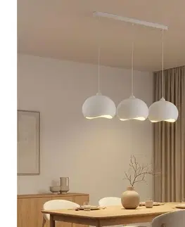 Svietidlá BRILAGI - Závesný luster na lanku WABI SABI 3xE27/40W/230V biela 118OPV2624