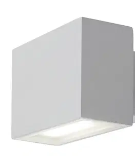 Záhradné lampy Rabalux 77074 vonkajšie nástenné LED svietidlo Mataro 7 W, biela