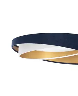 Svietidlá  LED stropné svietidlo GALAXY MODERN LED/24W/230V pr. 55 cm modrá/biela/zlatá D-090-060-091