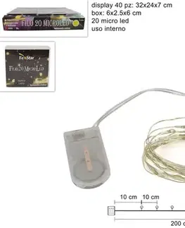 Vianočné osvetlenie MAKRO - Reťaz vianočná LED