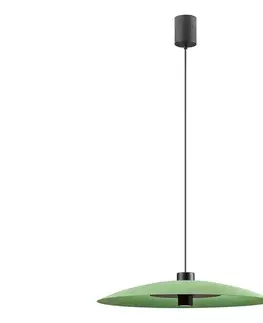 Svietidlá Redo 01-3019-LED Luster na lanku LARS LED/14W/230V+LED/10W pr. 60cm CRI90 zelený 01-3019