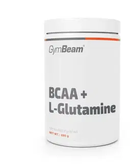 BCAA GymBeam BCAA + L-Glutamín jahoda kiwi