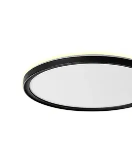 Svietidlá Prezent  - LED Kúpeľňové stropné svietidlo CORDIA LED/24W/230V IP54 čierna 