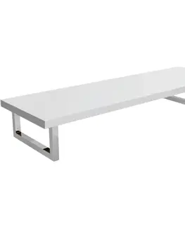 Kúpeľňový nábytok CERANO - Doska pod umývadlo Navira Pro + 2 konzoly pod dosku - biela matná - 100x46x3,6 CER-606060