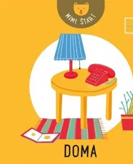 Leporelá, krabičky, puzzle knihy Doma: Prvá knižnička - Kolektív autorov