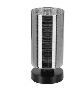 Stolové lampy Stolová lampa so skleneným zrkadlom, chróm Cox