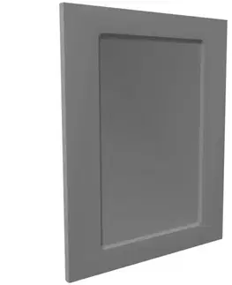 Kuchynské skrinky Čelo skrinky Luxeo F15-D60ZS-AX rám dark grey