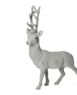 Vianočné dekorácie Dekorácia Reindeer 30x9x40 grey