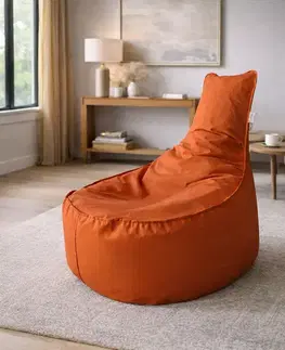 Záhradný nábytok Sedací vak Aktif, oranžový