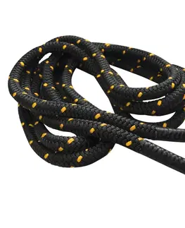 Ostatné fitness náradie Posilňovacie lano WaveRope Battle 35 mm - 12 m čierno-žltá
