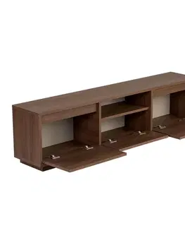 TV stolíky ANTIC TV stolík s dvierkami, orech Milano