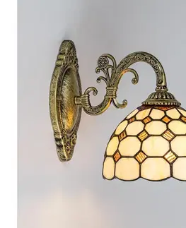 Svietidlá BRILAGI - Tiffany vitrážová nástenná lampa DORAN 1xE27/40W/230V 63004