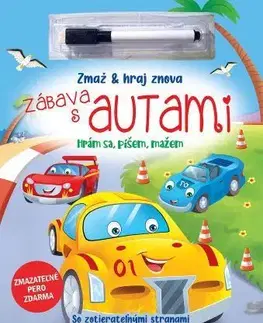 Pre deti a mládež - ostatné Zmaž a hraj znova: Zábava s autami