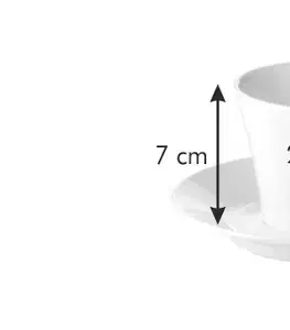 séria ALLEGRO Tescoma hrnček na cappuccino ALLEGRO, s tanierikom