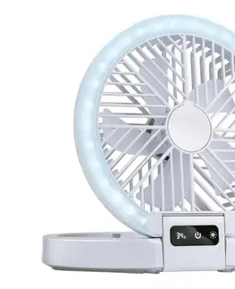 Ventilátory  LED nabíjací stolný látor 3,7 V 1200 mAh 8711252436487