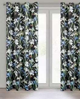 Závesy do spálne Záves MAJA 140X250 na priechodkách 384332