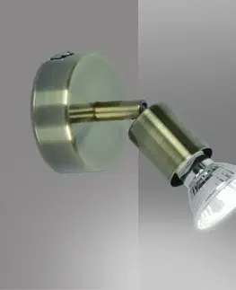Moderné lampy do obývačky Nástenné svietidlo Comet AS-8006-01-6075 AB K1