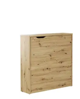 Detské stoly a stolíky Dig-net nábytok Posuvný stôl Lenart WORK CONCEPT CW-2P slim | pravá Farba: Dub artisan