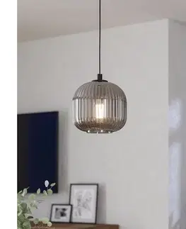 Svietidlá Eglo 99371 - Luster na lanku MANTUNALLE 1xE27/40W/230V 99371