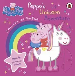 Zvukové knihy Peppa Pig: Peppa’s Unicorn Adventure: A Press-Out-and-Play Book