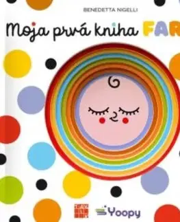Leporelá, krabičky, puzzle knihy Moja prvá kniha farieb