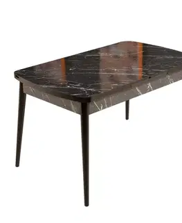 Jedálenské stoly Extendable Dining Table Bendir - Black