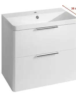 Kúpeľňový nábytok Aqualine DENEB DN264