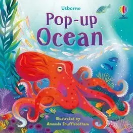 Leporelá, krabičky, puzzle knihy Pop-up Ocean - Lizzie Cope,Amanda Shufflebotham