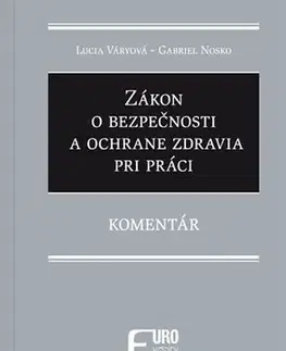 Pracovné právo Zákon o bezpečnosti a ochrane zdravia pri práci - Komentár - Lucia Váryová,Gabriela Nosková