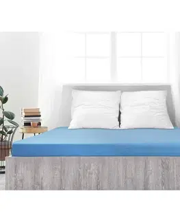 Plachty 4Home jersey prestieradlo Ideál nebesky modrá, 70 x 140 cm