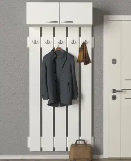 Vešiaky QUIDY závesný vešiak, biela
