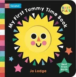 Leporelá, krabičky, puzzle knihy My First Tummy Time Book - Jo Lodge