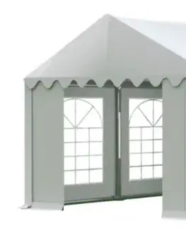 Záhradné párty stany Záhradný párty stan 3x4m biela KLASIK