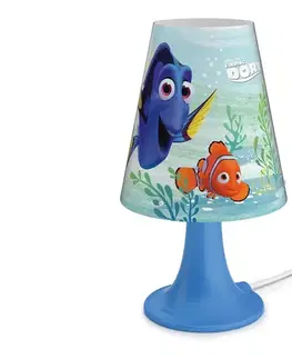 Lampy Philips 71795/90/16 - LED Detská stolná lampa DISNEY DORY LED/2,3W/230V 71795/90/16