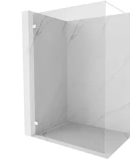 Sprchové dvere MEXEN/S - Lunar Sprchová zástena WALK-IN ľavá 50 x 200, transparent 8 mm, biela 830-050-000-20-00-L
