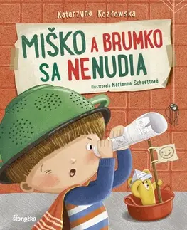 Leporelá, krabičky, puzzle knihy Miško a Brumko sa nenudia - Katarzyna Kozlowska,Marianna Schoett,Katarína Gruszczyk