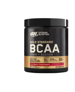 BCAA Optimum Nutrition Gold Standard BCAA Train Sustain malina