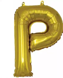 Dekorácie a bytové doplnky Fóliový balón písmeno P My Party 30cm
