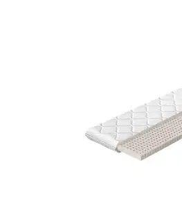 Matrace NABBI Linez 80 obojstranný penový matrac (topper) latex / látka