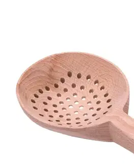Varešky Kinekus Vareška/naberačka, okrúhla, 70-75cm, s dierami, drevená