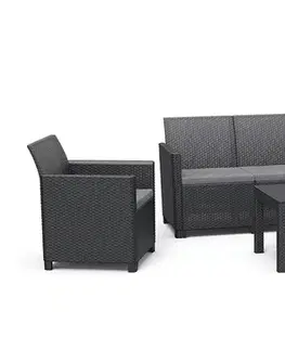 Záhradný nábytok KETER Záhradný set CLARA 5 Orlando table | grafit