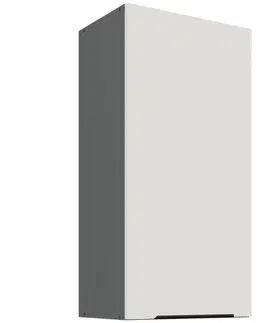 Kuchynské skrinky visiace Kuchynská skrinka Aria-WH/ANT anti fingerprint 45G-90 1F
