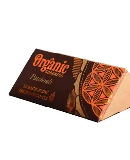 Svietniky Sada 12 vonných františkov so spätným tokom, Patchouli