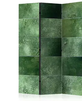 Paravány Paraván Green Puzzle Dekorhome