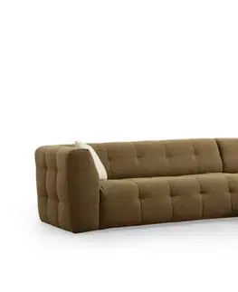 Sedacie súpravy Rohová sedacia súprava / Rohová pohovka Cady 3 Seater Right - Khaki