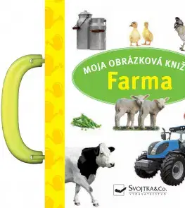 Leporelá, krabičky, puzzle knihy Farma - Moja obrázková knižka