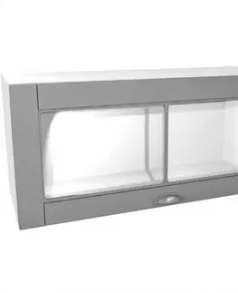 Kuchynské skrinky visiace Kuchynská skrinka Linea G80KS grey
