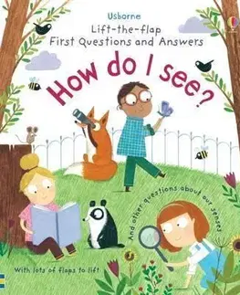 Leporelá, krabičky, puzzle knihy Lift-the-Flap First Questions & Answers How Do I See? - Katie Daynes,Christine Pym