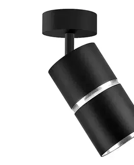 Svietidlá  Bodové svietidlo BAMBOO 1xGU10/10W/230V čierna 324573